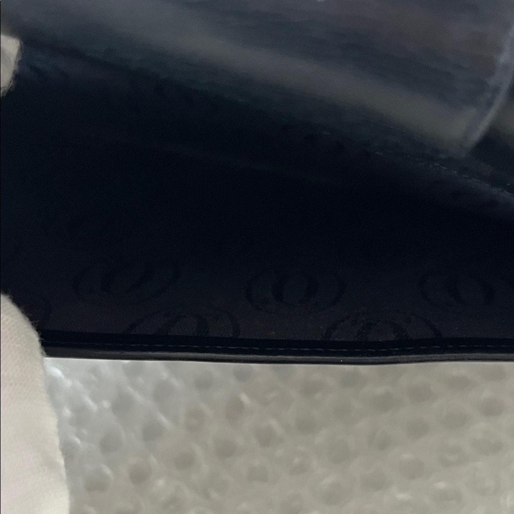 Cartier Inky Blue Leather Flap Bag Purse / Clutch - Picture 3 of 16